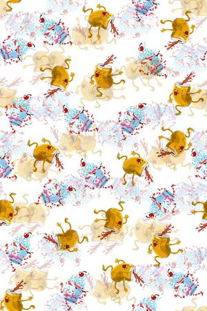 卡通印花华亿平台图片