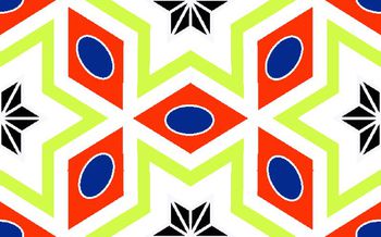 546104-撞色菱形花纹