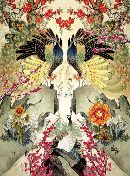 创意时尚印花华亿平台图片