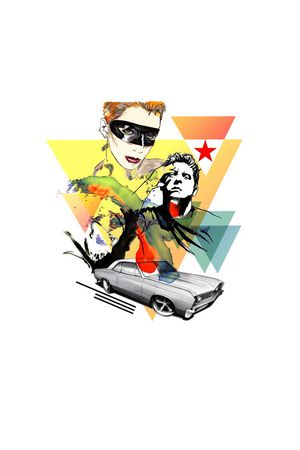 手绘印花华亿平台图片