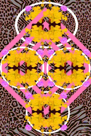 流行时尚印花华亿平台图片