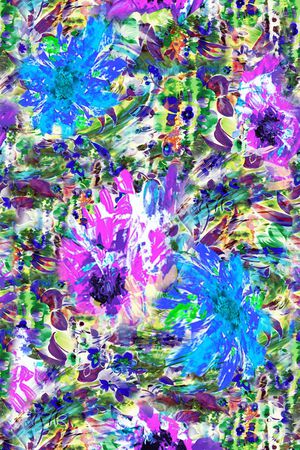 抽象印花华亿平台图片