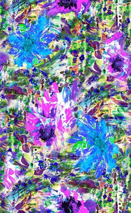 抽象印花华亿平台图片