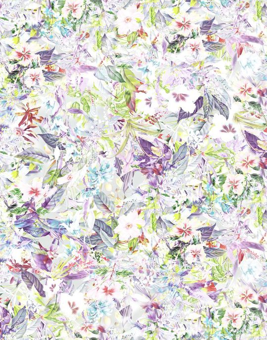 满地树叶印花华亿平台图片