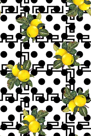 简约花卉印花华亿平台图片