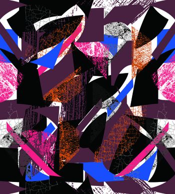 抽象印花华亿平台图片