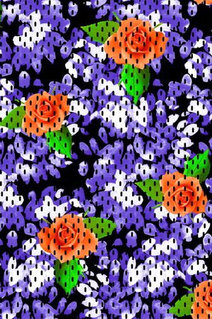 时尚潮流印花华亿平台图片