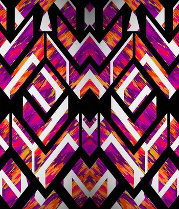 546616-简约渐变背景几何图案男装夹克外套衬