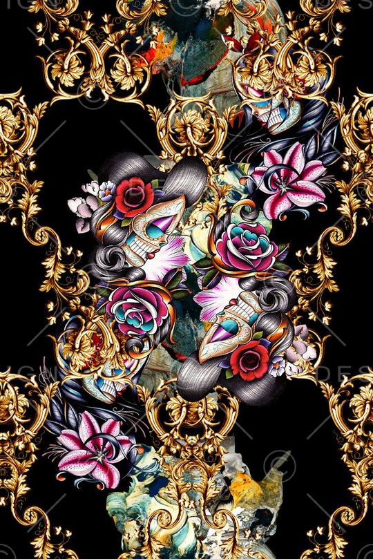 服装设计印花华亿平台图片