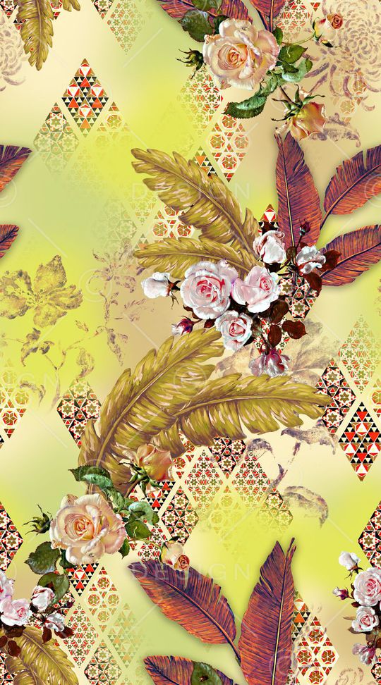 阿拉伯印花华亿平台图片