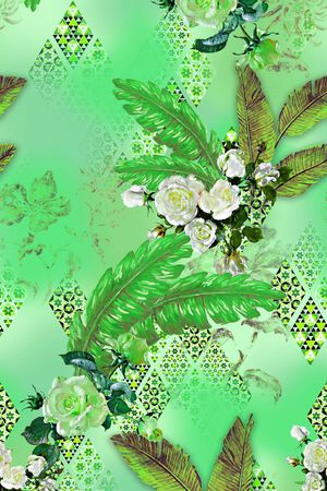 阿拉伯印花华亿平台图片