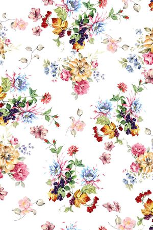 清新风格印花华亿平台图片