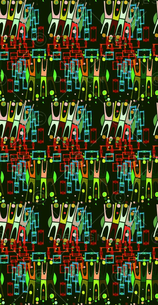 人物卡通印花华亿平台图片