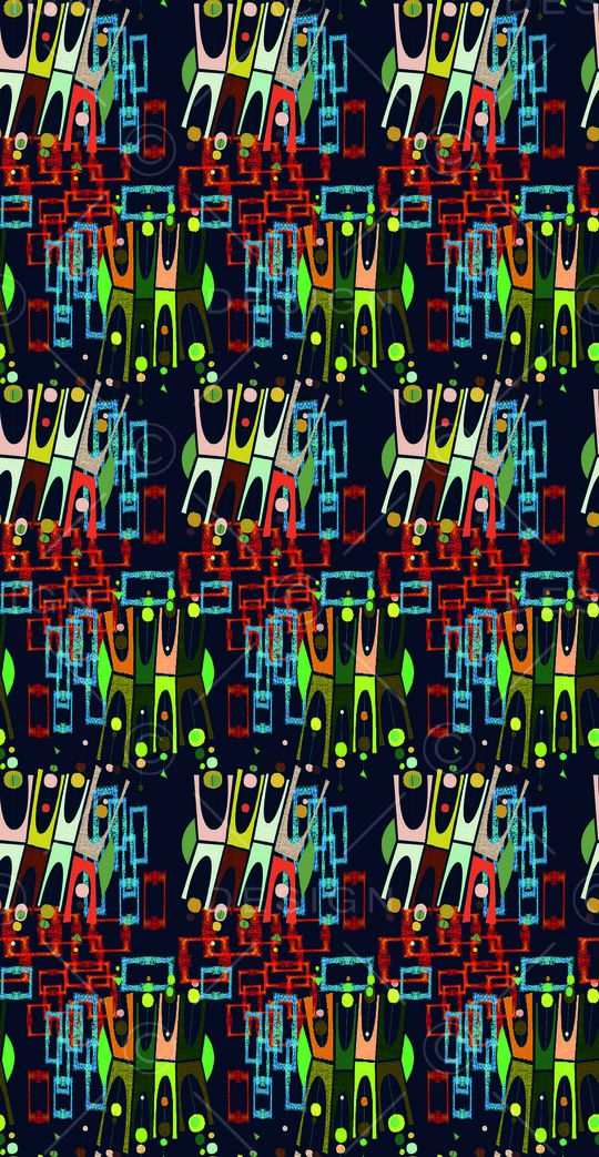 人物卡通印花华亿平台图片