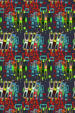 人物卡通印花华亿平台图片