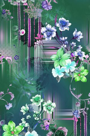 阿拉伯印花华亿平台图片