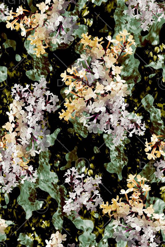 中国风印花华亿平台图片