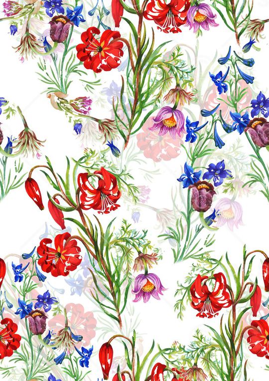 时尚流行优雅印花华亿平台图片