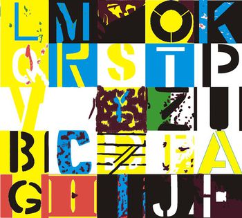 547000-多彩字母组合