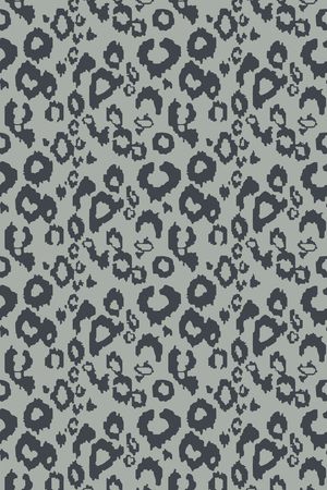 抽象几何豹纹印花华亿平台图片