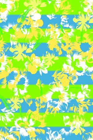 几何线条印花华亿平台图片