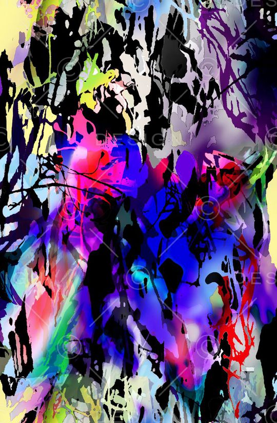 抽象印花华亿平台图片