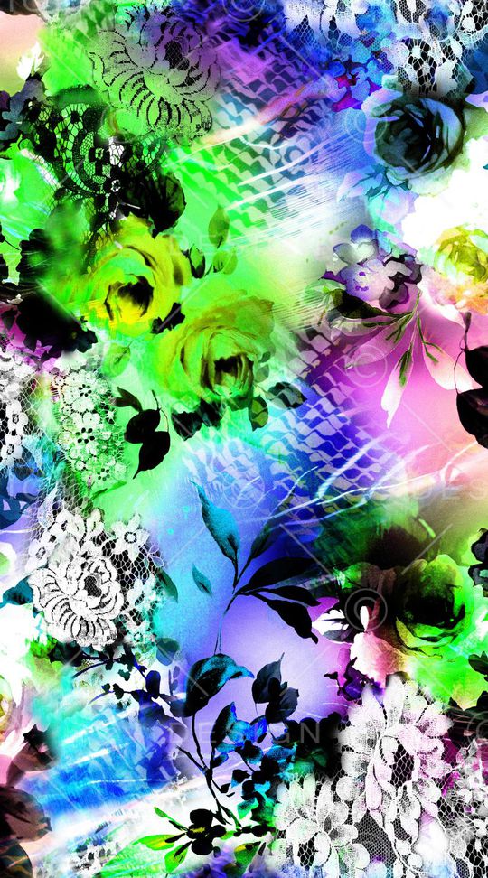 花朵印花华亿平台图片