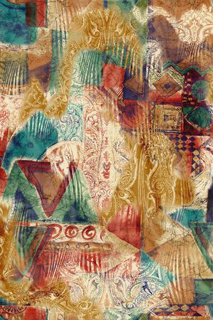 名族风印花华亿平台图片