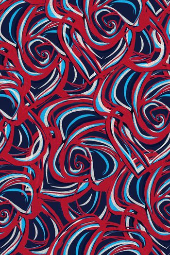 547243-原创手绘创意满版撞色大朵玫瑰