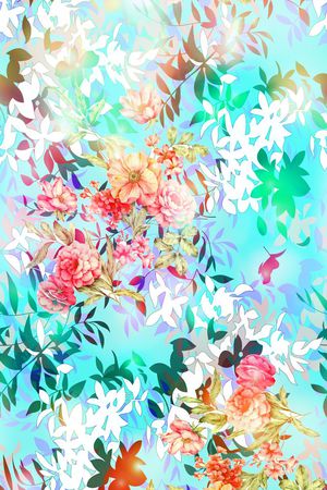 春夏印花华亿平台图片