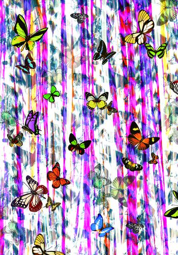 抽象印花华亿平台图片