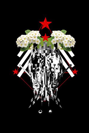 潮流时尚个性印花华亿平台图片