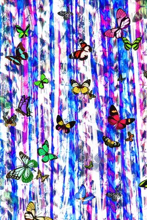 抽象印花华亿平台图片