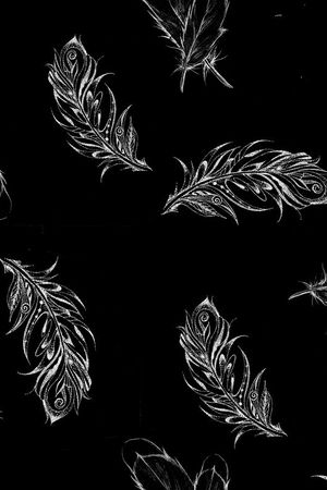 黑白印花华亿平台图片