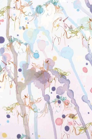 抽象天马印花华亿平台图片