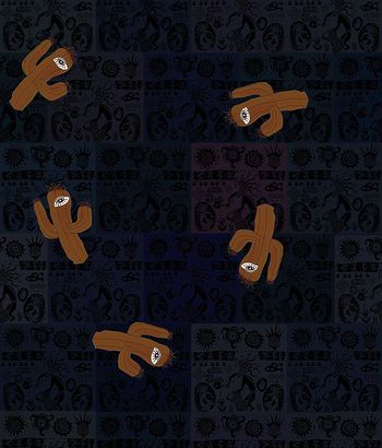 埃及艳后印花华亿平台图片