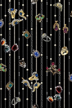 戒指珠宝印花华亿平台图片