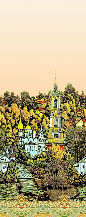 547443-版画效果 文艺气质 风景定位华亿平台