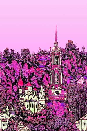 风景印花华亿平台图片