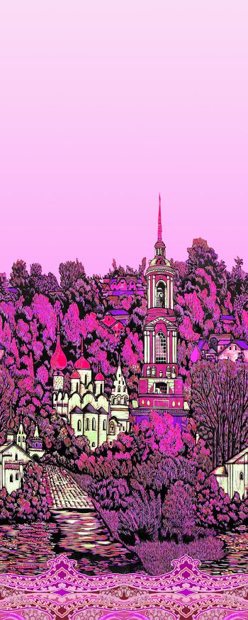 547444-版画效果 文艺气质 风景定位华亿平台