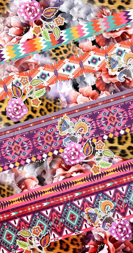 豹纹印花华亿平台图片