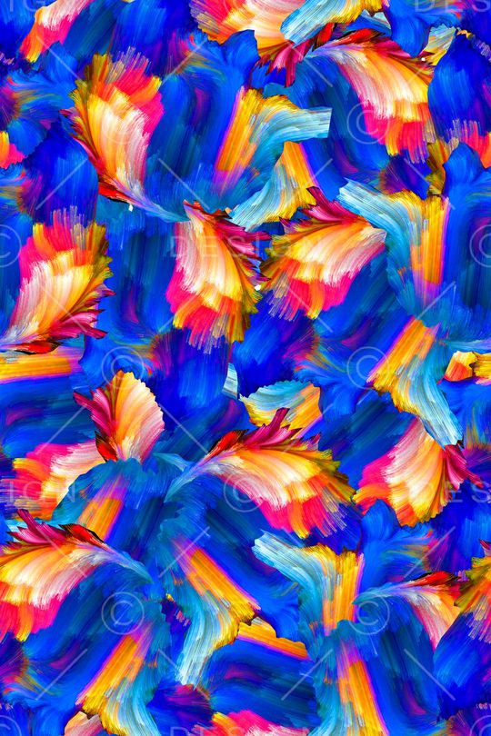 抽象印花华亿平台图片