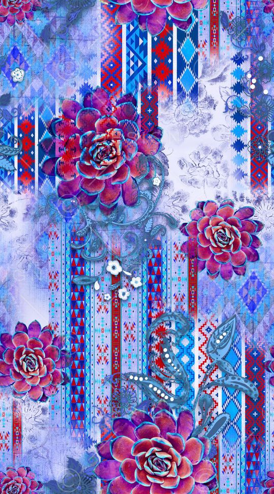 阿拉伯印花华亿平台图片