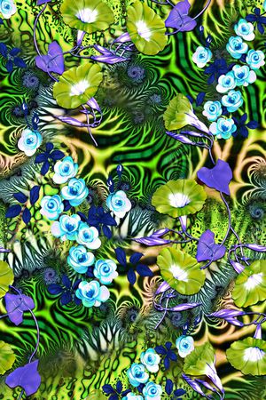 阿拉伯印花华亿平台图片