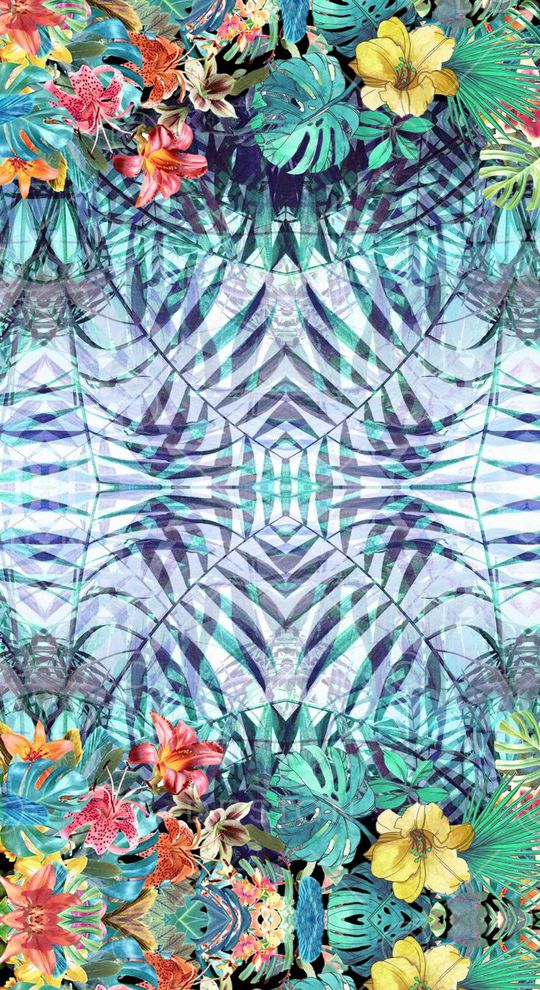 抽象印花华亿平台图片