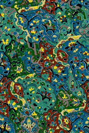 手绘印花印花华亿平台图片