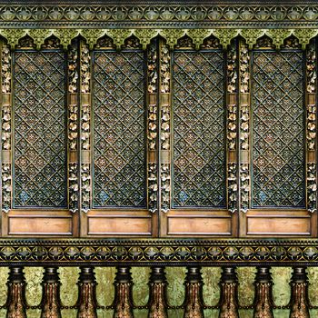 古典印花华亿平台图片