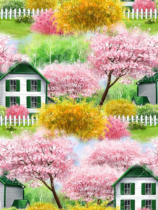 2016春夏印花华亿平台图片