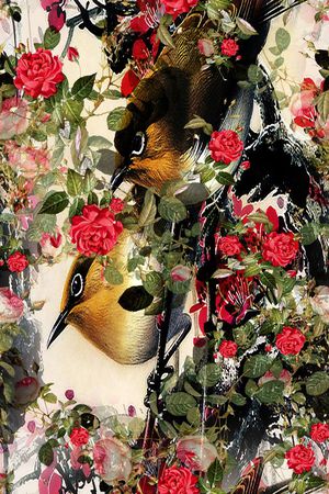 中国风印花华亿平台图片