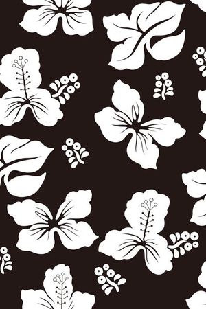 黑白印花华亿平台图片